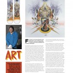 Onboard European Snowboard Magazine Issue 116 - Art Page - Mike Parillo Travis Rice Pro Model Lib Tech Snowboards